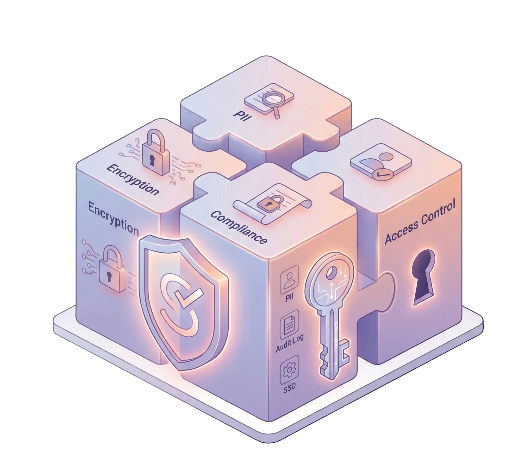 Abstract technology infrastructure background